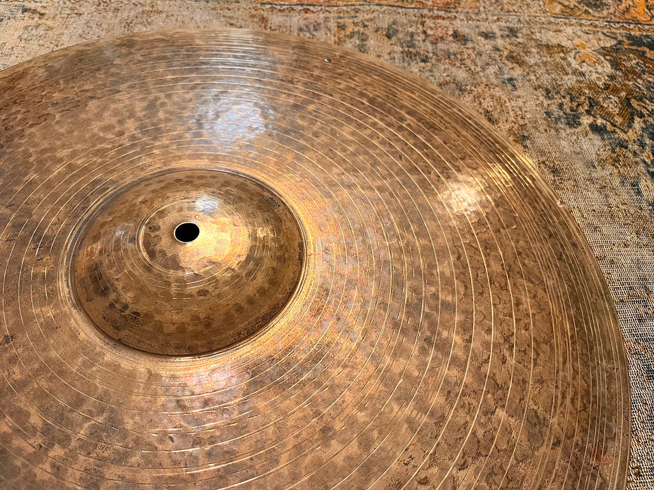 FUNCH RAW 20” Ride Crash Sizzle 2062 g Amazing Stick Definition w Organic Dry And Dark Tone MINT