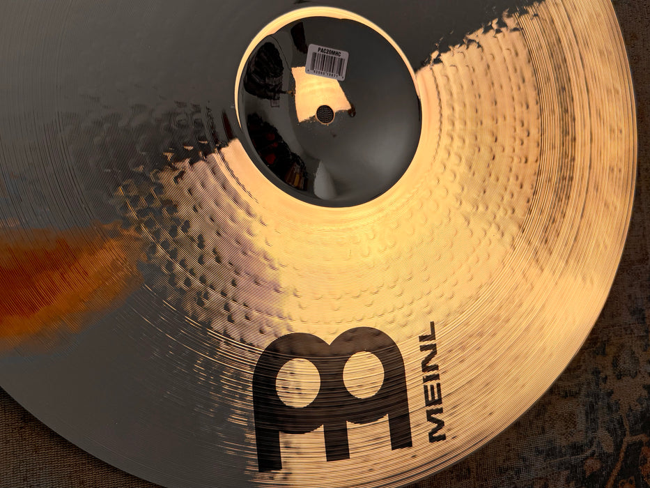 Meinl PURE ALLOY CUSTOM 20” Medium Heavy Crash 2041 g FULL w/Shimmer IMMACULATE! Perfect In BAG! Don't Pay $380 For A Guess!