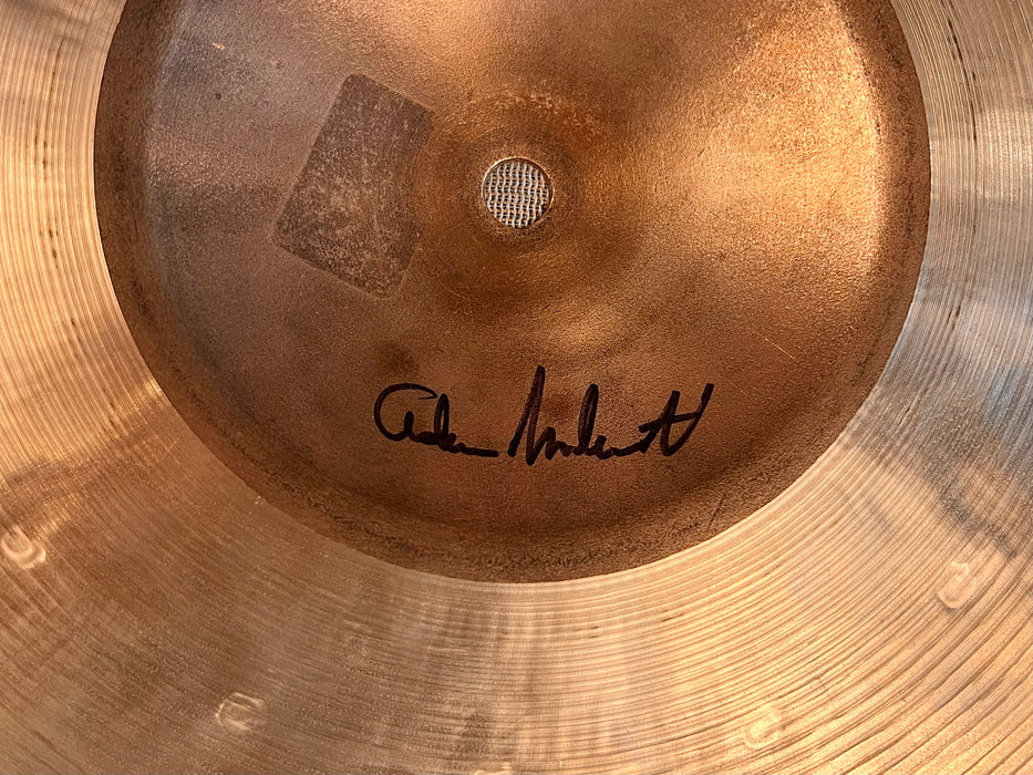 Rare Adam Nussbaum SIGNED Zildjian K CONSTANTINOPLE RENAISSANCE 22” Ride 2622 g 1st Ones!