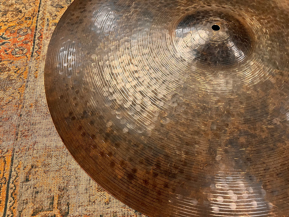 DISCONTINUED DRY Sabian 22” HH CRESCENT DISTRESSED Ride 2814 g PERFECT