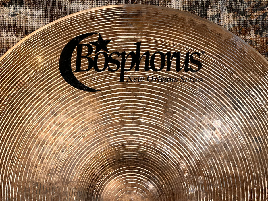 DRY Bosphorus New Orleans Ride 20” 2002 g Fantastic Stick Attack! Light Complexity! IMMACULATE