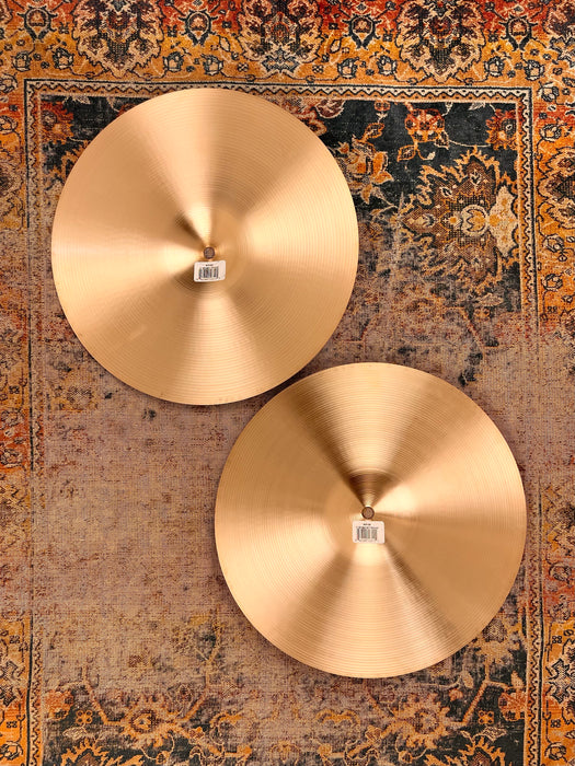 Zildjian New Beat Hihats 14” PERFECT 998 1384 g Versatile! IMMACULATE Cond! Why Pay $450!!