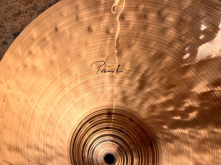 Paiste TRADITIONAL Thin Crash 18” 1314 g IMMACULATE! ULTRA DARK Warm! Why Pay $615?