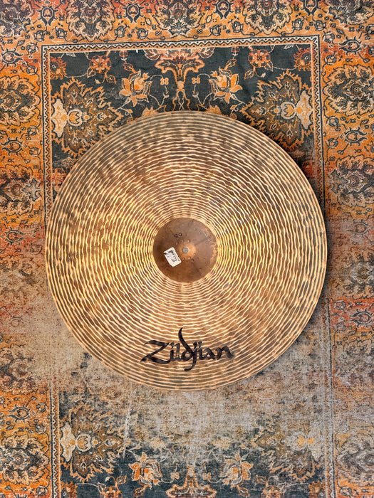 ORIGINAL Zildjian K Custom HIGH DEFINITION Ride 22” THINNER AT 2976 g DRY! DARK Patina! BEAUTIFUL