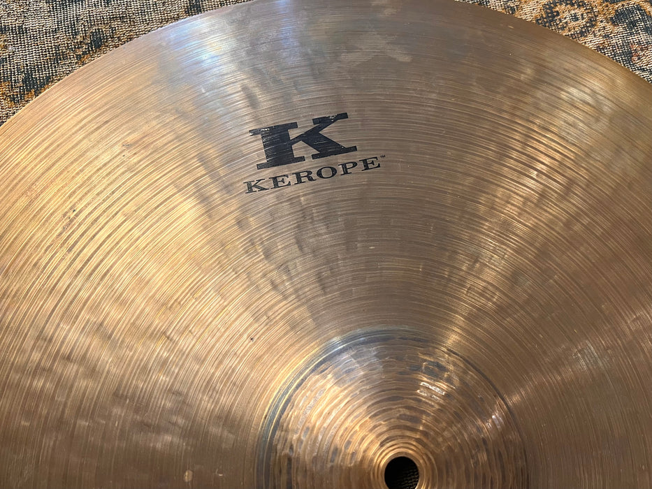 DARK DRY Zildjian KEROPE Crash Ride 19” ONLY 1560 g CLEAN Versatile  Don’t Pay $519!!