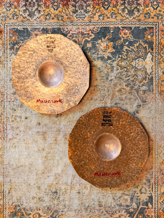 ALL ABOUT 12! Masterwork DODECAGON Turk Style Unlathed 12” Hihats PERFECT! 450 620 g EFFECTS
