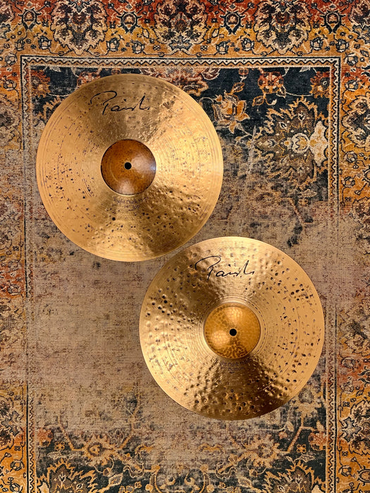 PAISTE SIGNATURE LIGHT DARK HIHATS 14” 924 1188 g THE FAMOUS!! Ultra Rare! Clean Complex!