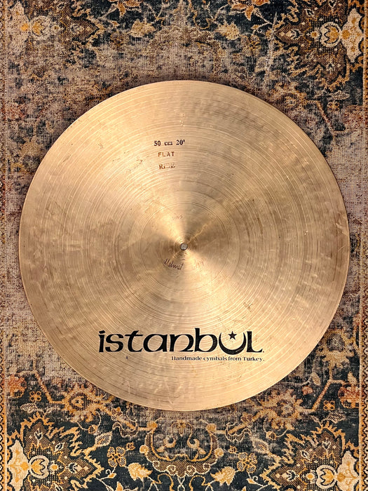 RARE Istanbul Agop Mehmet Pre Split Flat Ride 20” 3085 Gs DANNY GOTTLIEB CLEAN