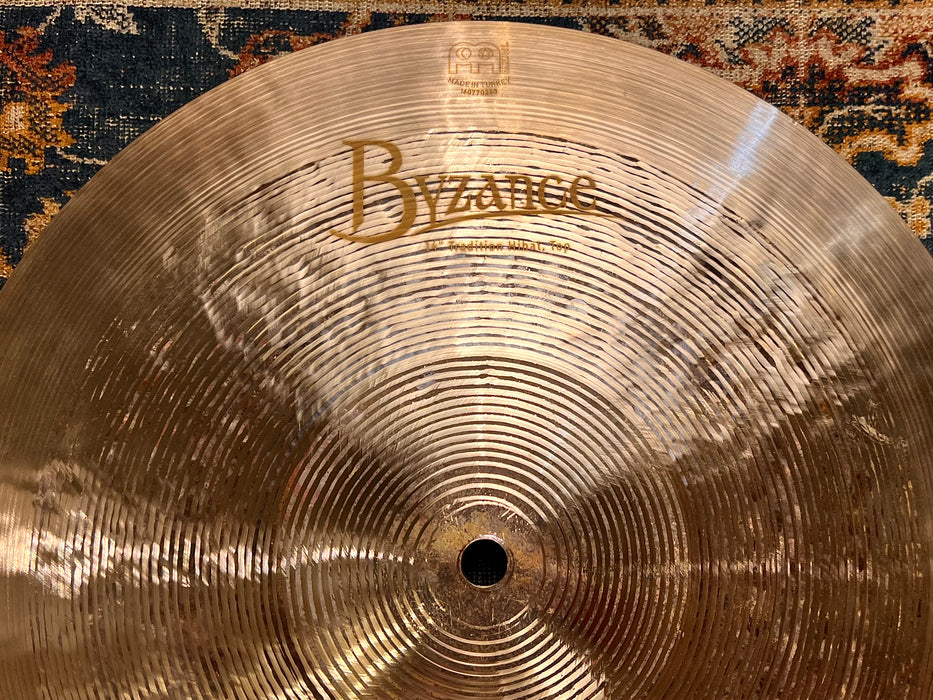 Super Complex Meinl BYZANCE JAZZ TRADITION Hihats 14” 910 1022 g IMMACULATE IN BAG