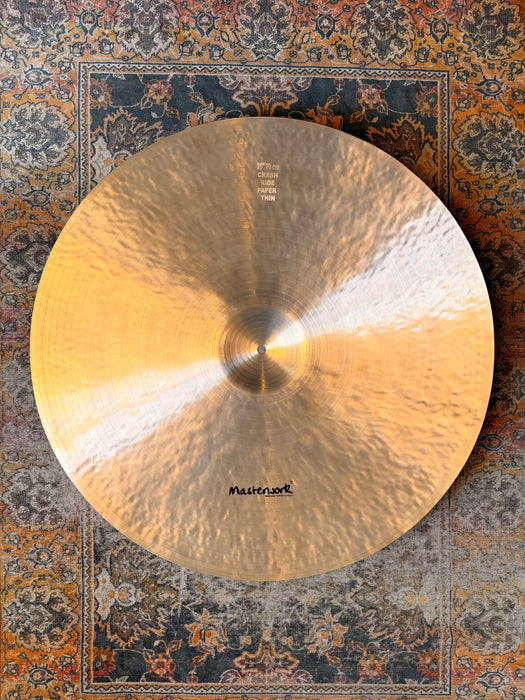 28” GARGANTUAN GLORIOUS GLOWING Masterwork Jazz Master Crash Ride 3358 g MINT