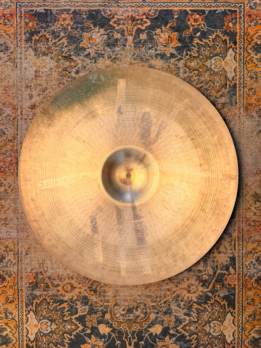 Famous Vintage Zildjian 21” ROCK Ride 3022 g DRY With A Penetrating Definition and BELL