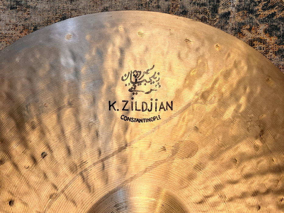 GOLDEN Complex Zildjian K Constantinople Renaissance Ride 22” 2640 g CLEAN! Don’t $700!