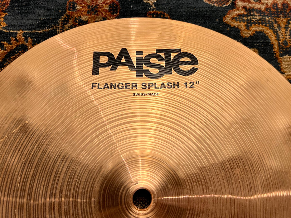 ULTRA Rare Paiste FLANGER SPLASH 12” 431 g SUPER BENDABLE Clean EFFECTS