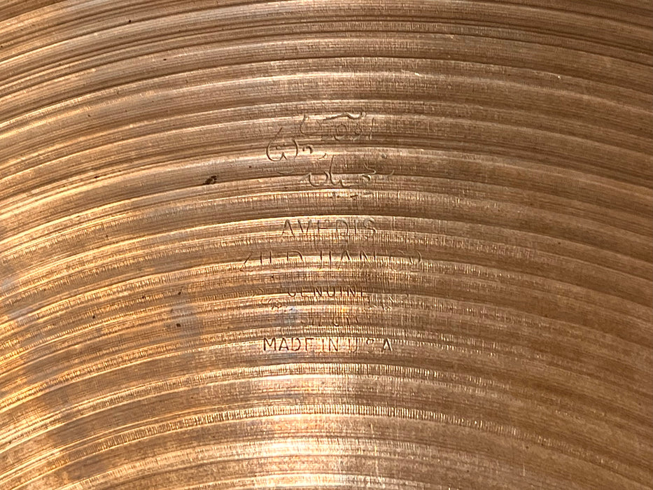 Vintage 1970s Zildjian New Beat 14” Hihats 982 1328 g  CLEAN CRISP! ARTICULATE CLASSIC TONE