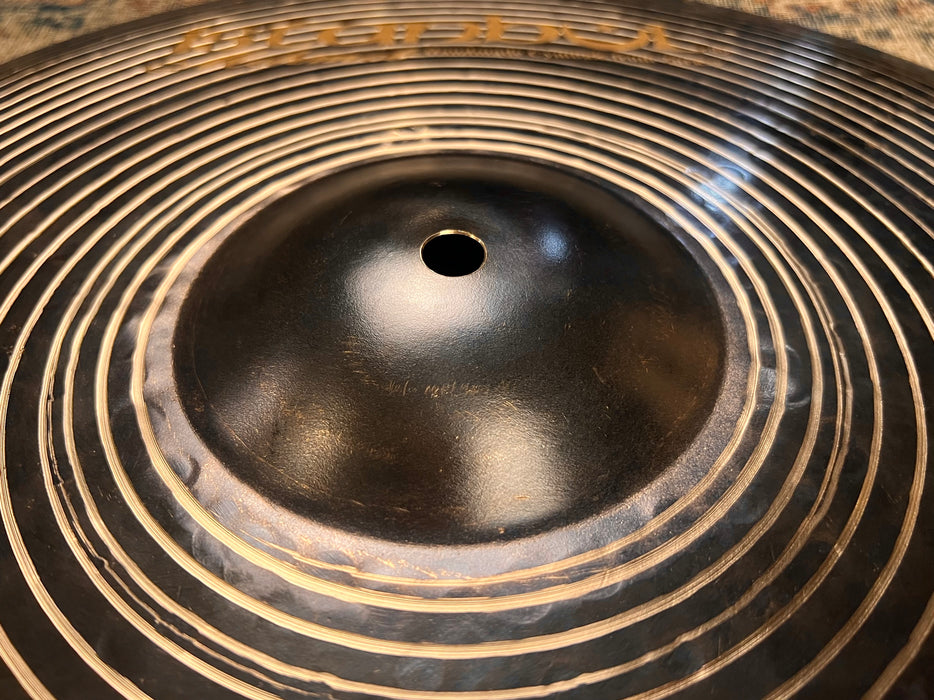 Dark Dry ISTANBUL Mehmet Kirkor K Crash 18” 1427 g PERFECT! Soft Alloy! BLACK & GOLD Craftsmasnhip