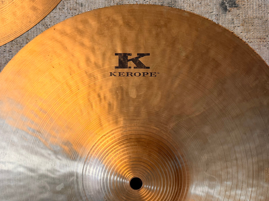 ZILDJIAN KEROPE 15” Hihats 1ST YEAR! Very Light & Complex! Originals And Hard To Find! 970 1164 g