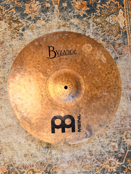 Meinl BYZANCE DARK Crash 18” RAW UNLATHED Complex 1374 g CLEAN! WHY Pay $430???