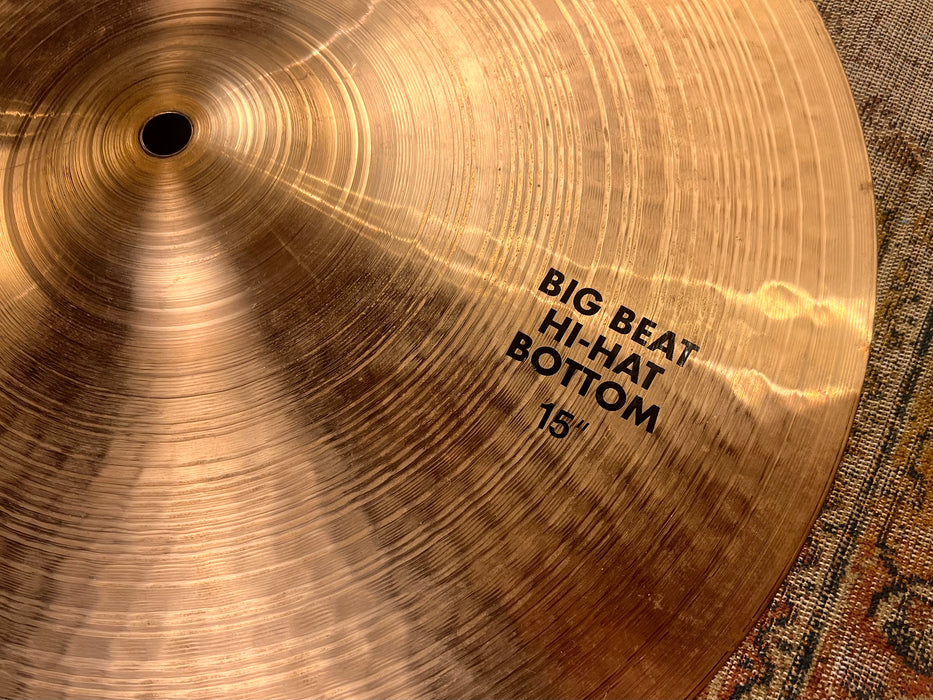 THIN PAISTE 2002 15" BIG BEAT HIHATS 802 945 g WHY PAY $480?