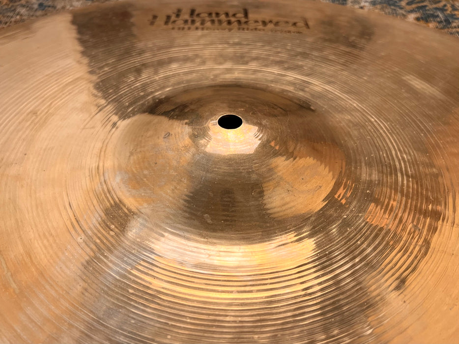 Rare Vintage SABIAN BRILLIANT HH Hand Hammered 22” Heavy Ride 3938 g CANADIAN K Dark SMOOTH