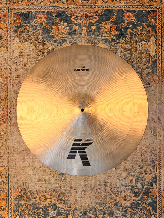 Vintage Zildjian 1980s K Heavy Ride 20” 2640 g SUPER DARK! DRY! Vintage GADD! CLEAN