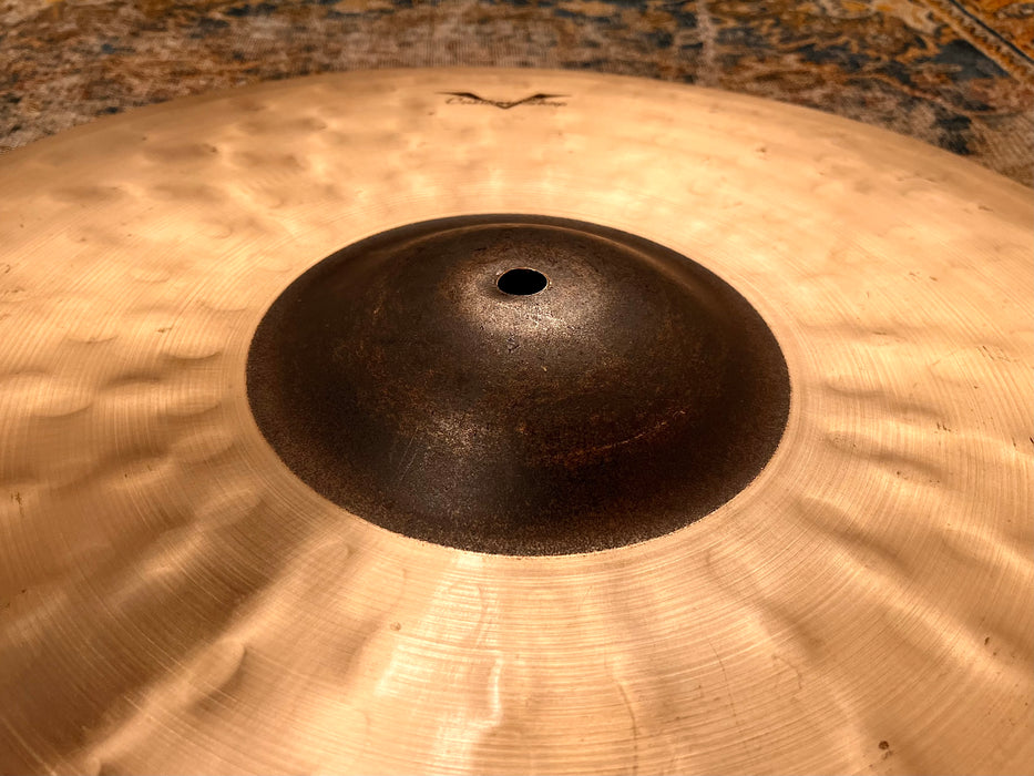 Sabian CUSTOM SHOP PROTOTYPE HHX 21” PAPER THIN Crash Or Ride 2434 g DARK COMPLEX! Artist!