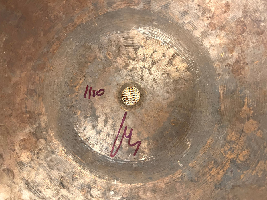 LIGHT DRY COMPLEX BLACKENED Bosphorus Crash 17” Only 1110 g Painite FAST! Beautiful!