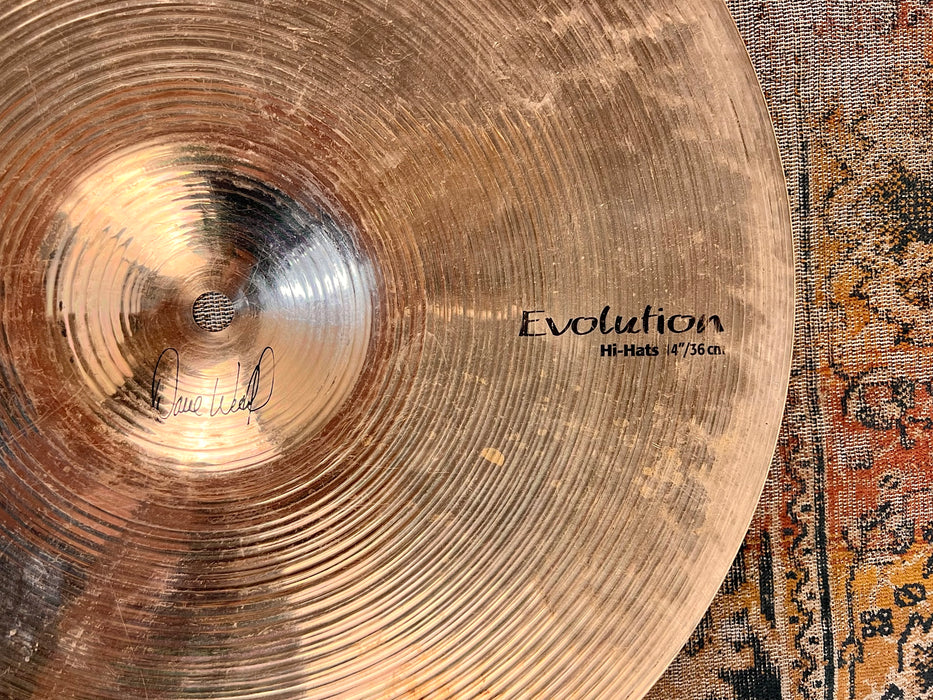 Sabian HHX EVOLUTION 14" Hihats 966 1450 g Versatile! WECKL! WHY PAY $670??