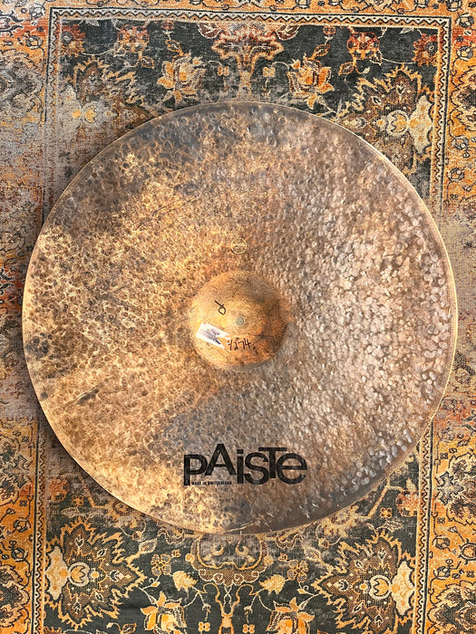 JR ROBINSON’S PERSONAL JR Robinson PAISTE Signature 24” Masters DEEP Ride SIGNED! 4274 g
