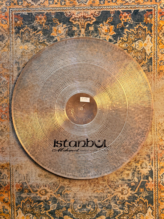 Rare ULTRA DARK Complex Istanbul Mehmet 22" MC Jazz Ride Crash 2446 g PERFECT! CRASHABLE