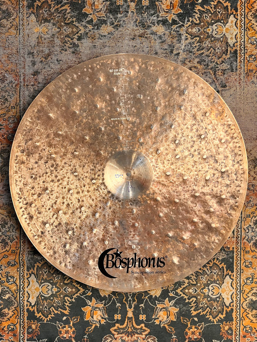 MASSIVE RARE Bosphorus 24” SYNCOPATION SW Ride 2900 g DARK COMPLEX Gorgeous Pre Aged