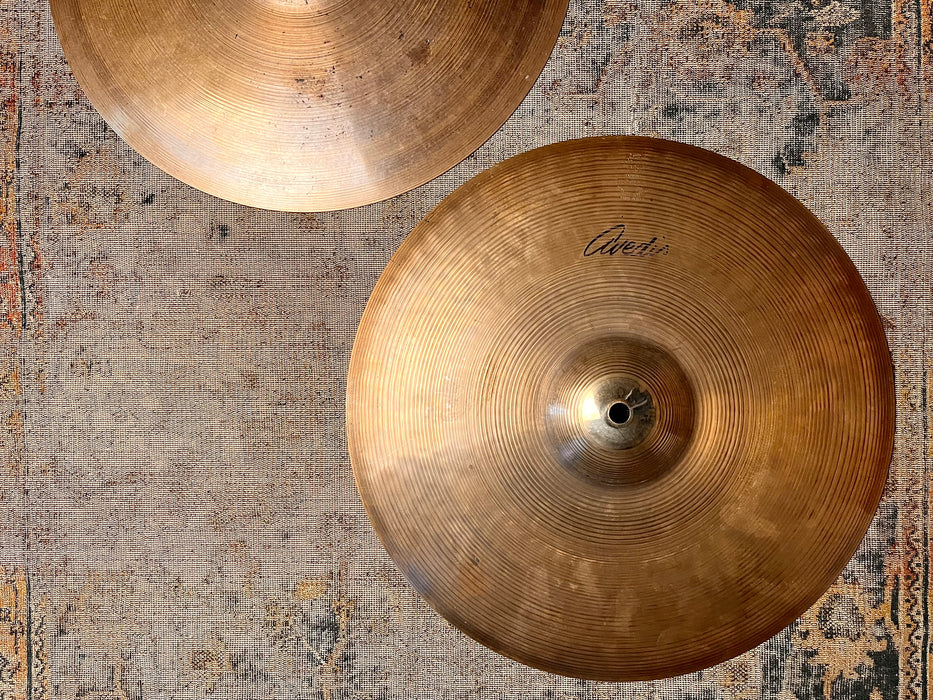 Zildjian AVEDIS Series Hihats 14” 892 1172 g DRY Focused w Light COMPLEXITY! Discontinued!!