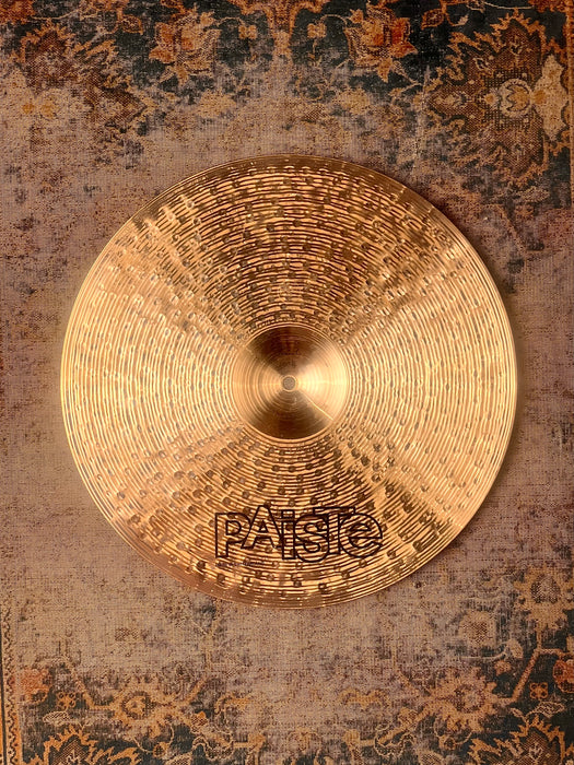 Paiste TRADITIONAL Thin Crash 17” 1075 g PERFECT! Dark Warm Complex! DON’T PAY $550!