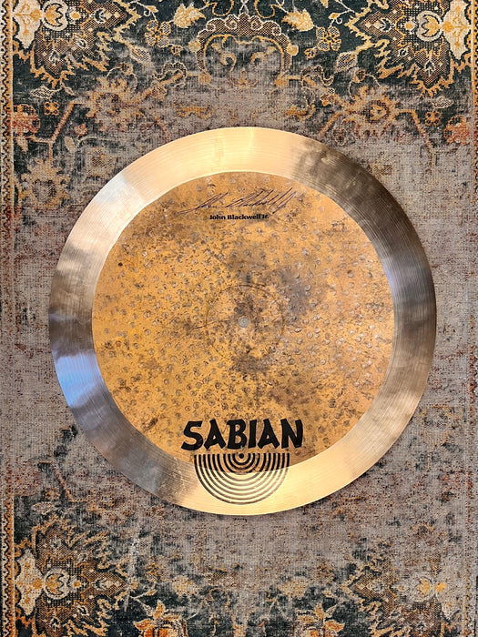 Rare Sabian JIA FLAT CHINA 18” John Blackwell Jr. Signature 1391 g Mellow FAST! Clean & DRY! Hybrid!
