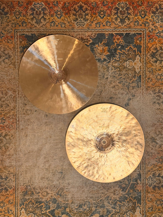 Bosphorus JAZZ MASTER Hihats 14” 800 1200 g LIGHT w/AIRY COMPLEXITY! Hard To Find! PERFECT