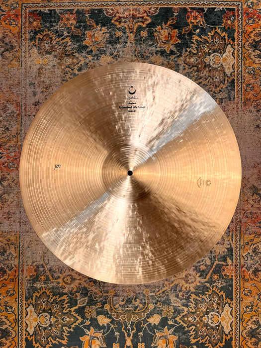 RARE HUGE ISTANBUL Mehmet Nostalgia 50s 24” Ride 2786 g IMMACULATE! ULTRA Warm Lush