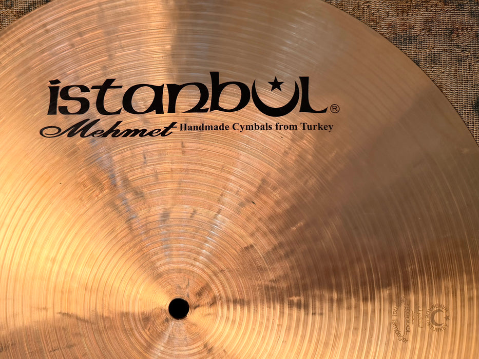 Rare DARK WARM ISTANBUL Mehmet FLAT RIDE 18” Responsive Controlled Ultra Smooth! Incredible! 1574 g