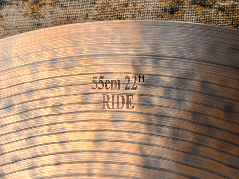 RARE Istanbul Mehmet TONY WILLIAMS Jazz Rock Ride 22” 2422 g IMMACULATE! Unbelievable Sounding!