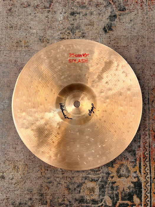RARE Istanbul Pre Split AGOP MEHMET PAPER THIN SPLASH 10” 242 g SUPER CLEAN! Actually Splashes