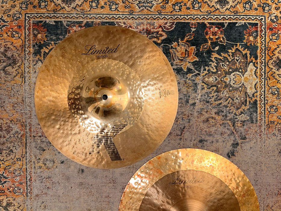 LIMITED EDITION Zildjian K Custom REVERSIBLE HYBRID Hihats 14” 1118 1090 g Akira Jimbo
