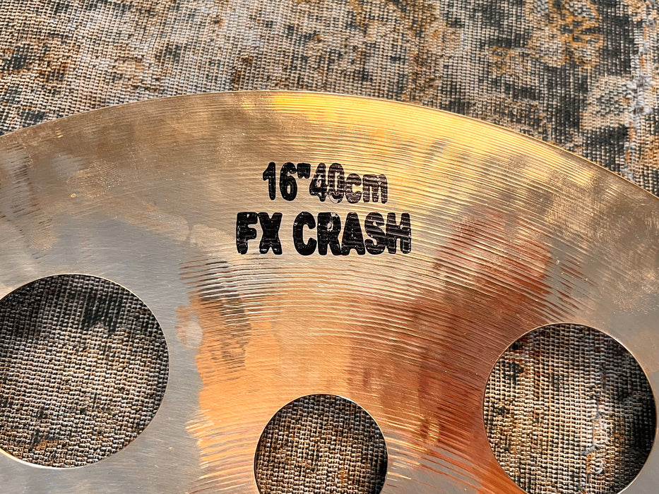 DARK COMPLEX Brilliant Masterwork EFFECTS Crash 16” 836 g CLEAN Hand Hammered