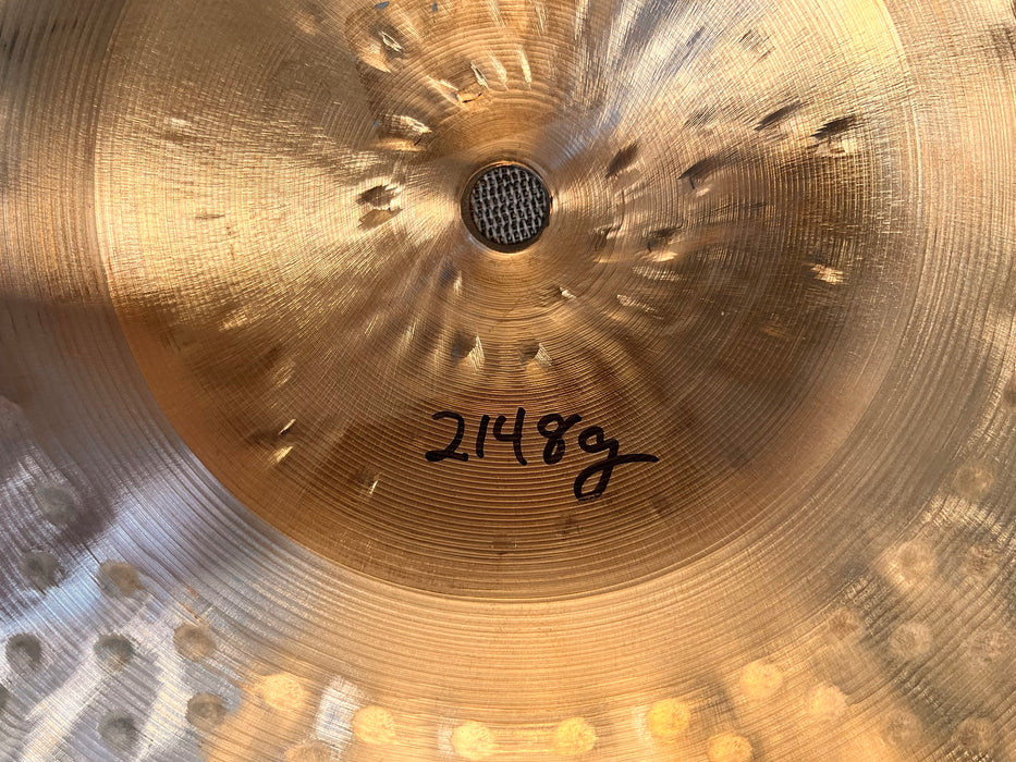 Zildjian K CONSTANTINOPLE OVERHAMMERED THIN 22” Ride 2148 g IMMACULATE Light Airy! Crashable