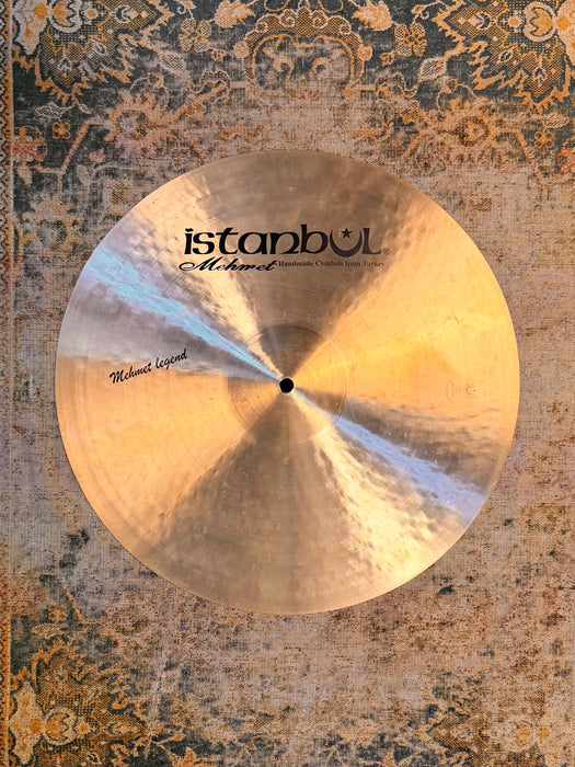 Rare Istanbul Mehmet LEGEND Crash 18” 1295 g DARK GLOWING WARM! Mint! Amazing!