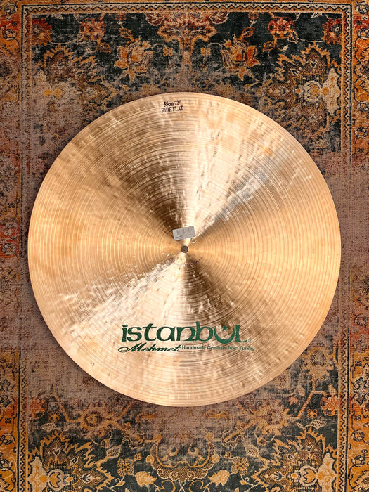 ISTANBUL Mehmet HORACIO EL NEGRO FLAT RIDE 22” Immaculate! 2418 g Controlled Ultra Smooth