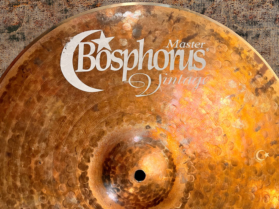 Super Thin Bosphorus Master Vintage 17” Crash 1010 g IMMACULATE Organic Complex! Bendable Thin