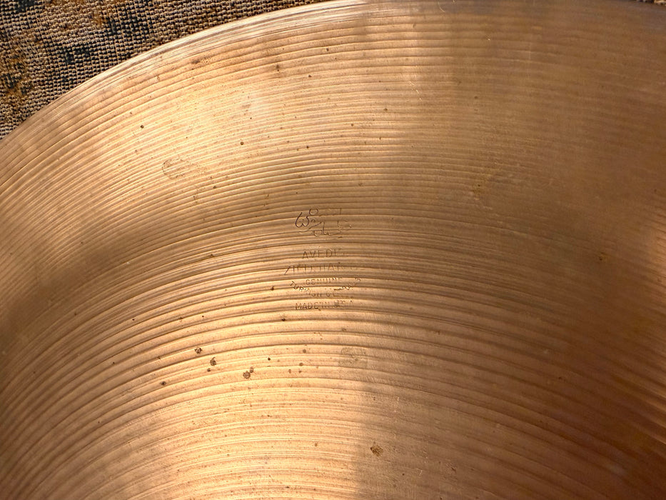 Vintage Zildjian Pang China 20” EXOTIC COMPLEX Tone 2072 g Mellow w UNIQUE Steep Profile