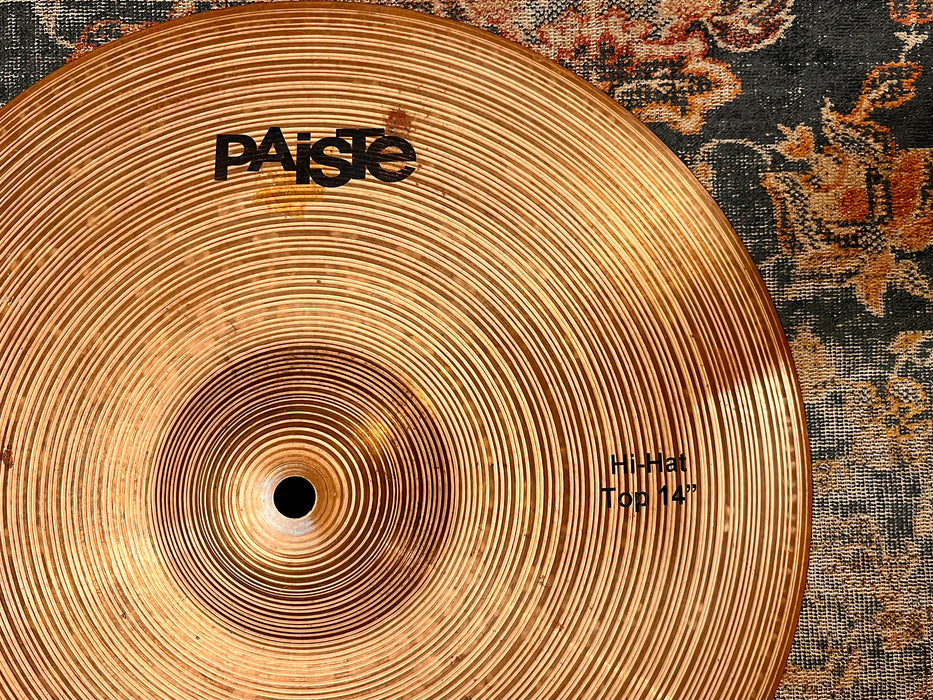 PAISTE Combo PROTOTYPE OVER VINTAGE 2002 ROCK 14” Hihats 897 1074 g TIGHT & CRISP! Sound Fantastic!