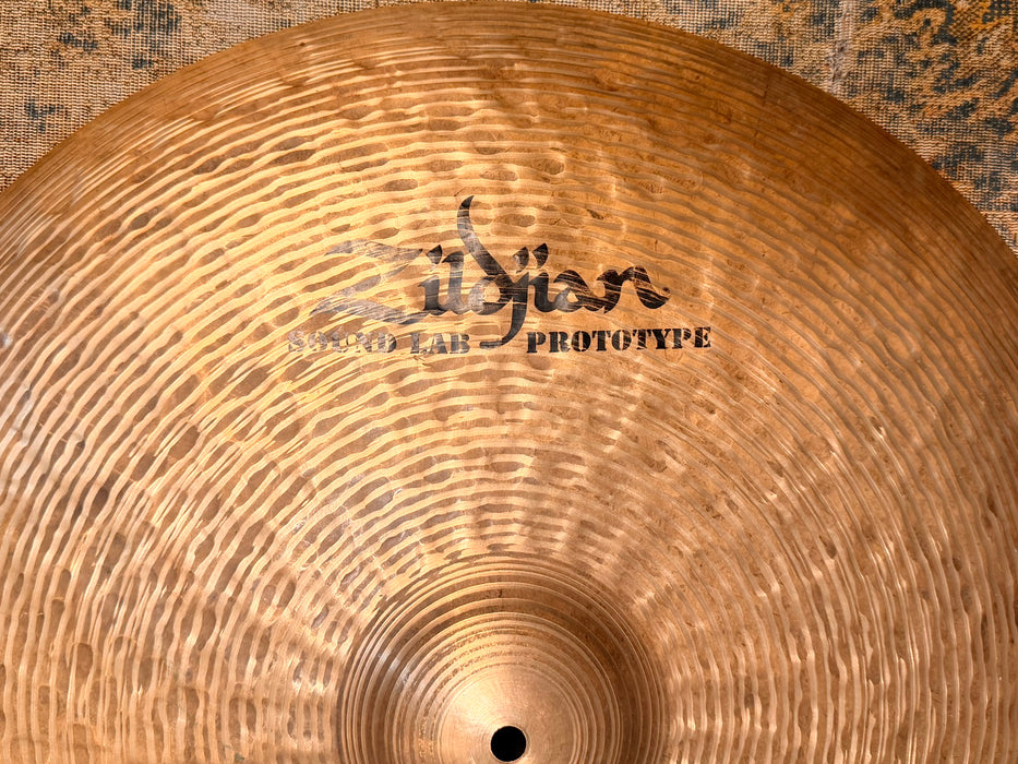 RARE Zildjian K CONSTANTINOPLE PROTOTYPE HI BELL DRY RIDE 22” 2652 g DRY COMPLEX MELLOWED