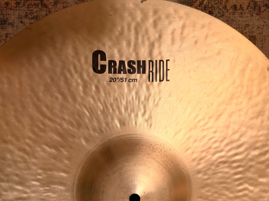Zildjian K 20” CRASH RIDE GREAT Sounding THIN ONE At ONLY 2012 g Versatile! Dont Pay $509 For A Guess!
