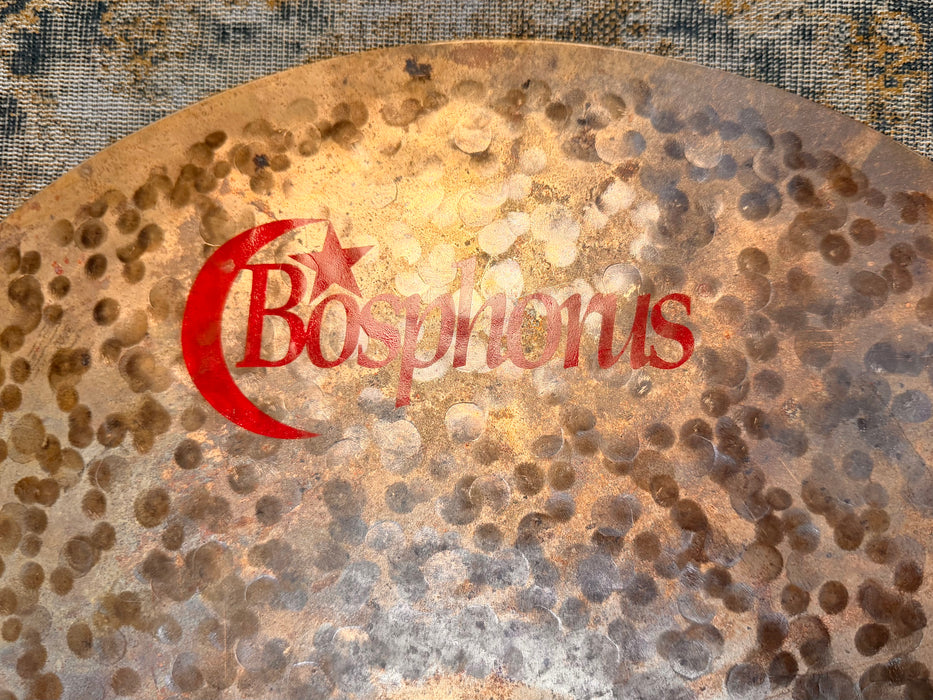 TURK OF DOOM Dark Complex Bosphorus RAW 18” THIN CRASH RIDE ONLY 1350 g Spectacular Unlathed