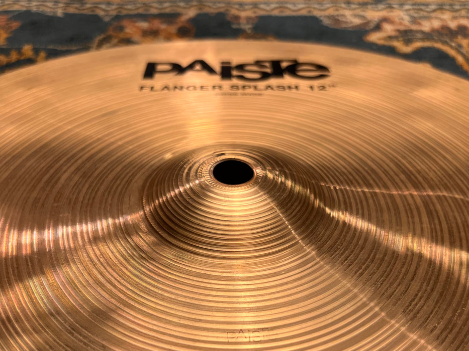 ULTRA Rare Paiste FLANGER SPLASH 12” 431 g SUPER BENDABLE Clean EFFECTS